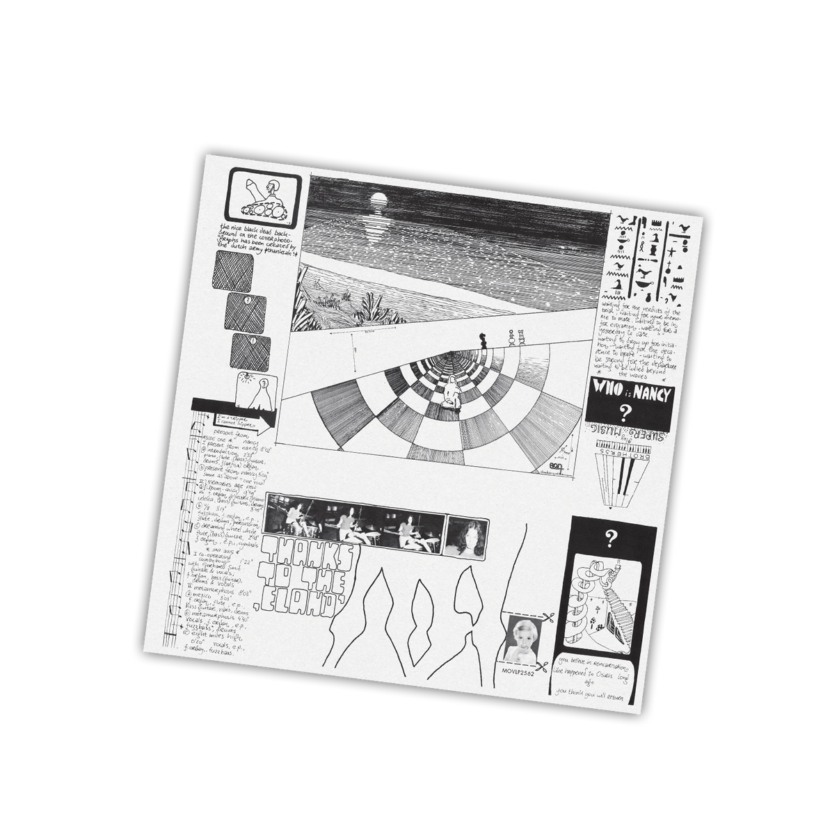 Supersister - Present From Nancy (MOV | CRYSTAL CLEAR VINYL) | Mint (M) Mint (M)-