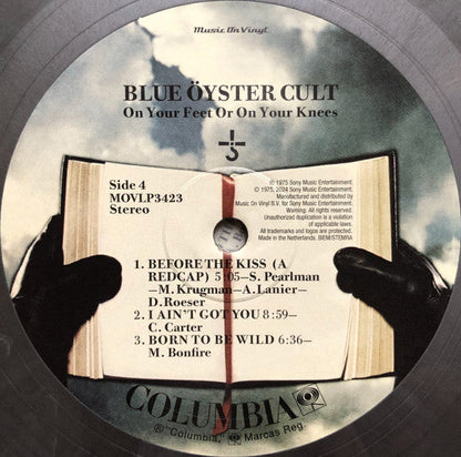 Blue Öyster Cult - On Your Feet Or On Your Knees (SILVER & BLACK VINYL) | Mint (M)-