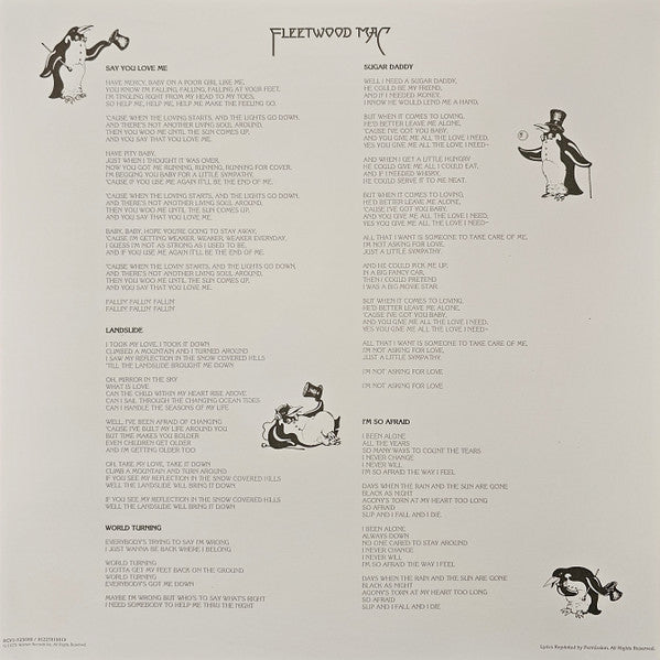 Fleetwood Mac (BLACK & WHITE COLOR VINYL - VMP) | Mint (M) Mint (M)-