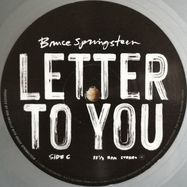 Bruce Springsteen - Letter To You (2xGRAY VINYL) | Mint (M) Mint (M)-