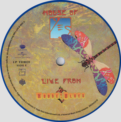 Yes - House Of Yes: Live From The House Of Blues (3xCOLOR VINYL) | Mint (M) Mint (M)-