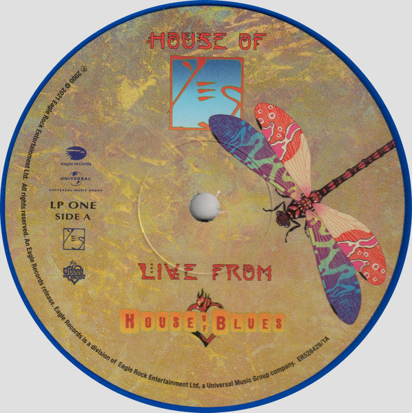 Yes - House Of Yes: Live From The House Of Blues (3xCOLOR VINYL) | Mint (M) Mint (M)-