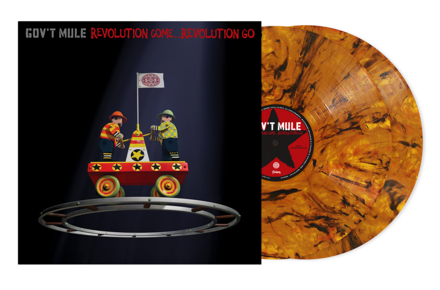 Gov't Mule - Revolution Come... Revolution Go (180g Tiger'S Eye 2xVINYL) | Mint (M) Mint (M)-