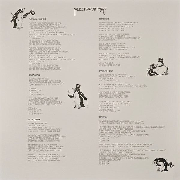 Fleetwood Mac (BLACK & WHITE COLOR VINYL - VMP) | Mint (M) Mint (M)-