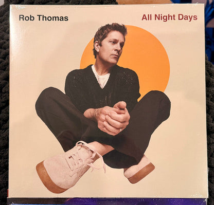 Rob Thomas - All Night Days (RED VINYL) *SIGNED* | Mint (M) Mint (M)-