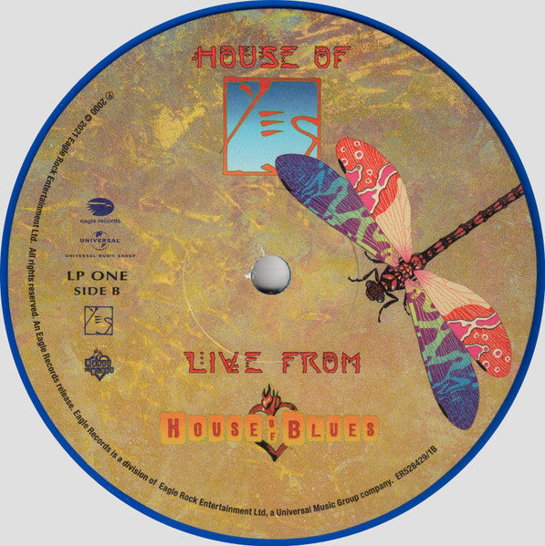 Yes - House Of Yes: Live From The House Of Blues (3xCOLOR VINYL) | Mint (M) Mint (M)-