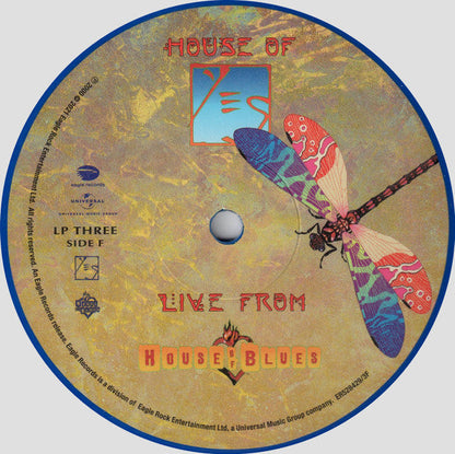 Yes - House Of Yes: Live From The House Of Blues (3xCOLOR VINYL) | Mint (M) Mint (M)-