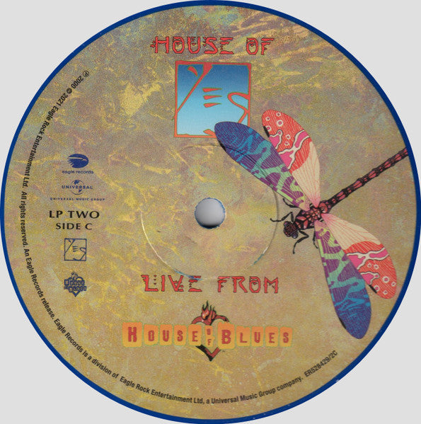 Yes - House Of Yes: Live From The House Of Blues (3xCOLOR VINYL) | Mint (M) Mint (M)-