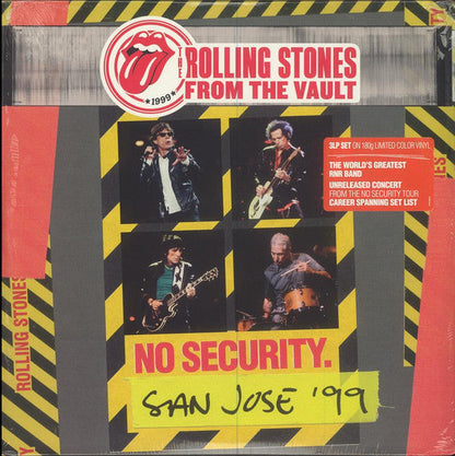 The Rolling Stones - No Security. San Jose '99 (3xCOLOR VINYL) | Mint (M) Mint (M)-