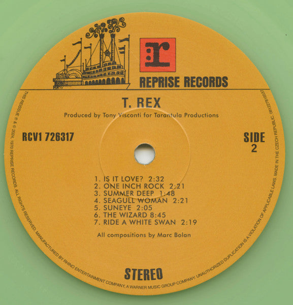 T. Rex (COLOR VINYL / VMP) | Mint (M) Mint (M)-