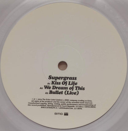 Supergrass - Kiss Of Life (CLEAR VINYL RSD) |-