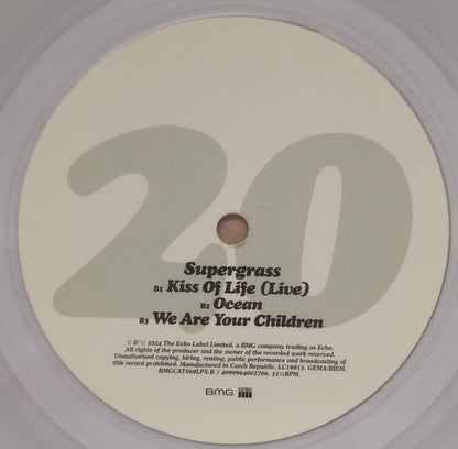Supergrass - Kiss Of Life (CLEAR VINYL RSD) |-