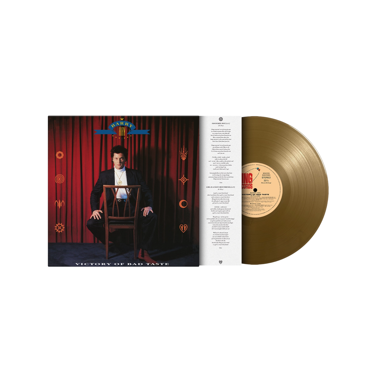 Barry Hay - Victory Of Bad Taste (MOV | GOLD VINYL) | Mint (M) Mint (M)-