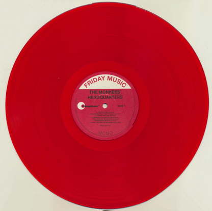 The Monkees - Headquarters (LTD Translucent Red VINYL LP Friday FRM-00103) | NEW-