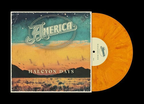America - Halcyon Days (ORANGE VINYL LP) | Mint (M) Mint (M)-