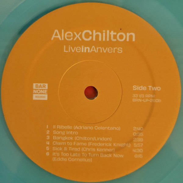 Alex Chilton - Live In Anvers (GREEN COLOR VINYL RSD) |-