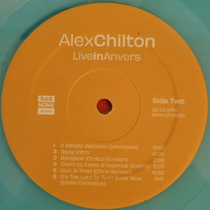 Alex Chilton - Live In Anvers (GREEN COLOR VINYL RSD) |-