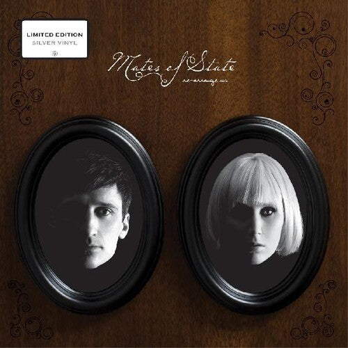Mates Of State - Re-arrange Us (SILVER VINYL) | Mint (M) Mint (M)-