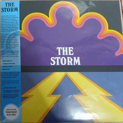 The Storm (2) - The Storm (TRANSPARENT BLUE VINYL) | Mint (M) Mint (M)-