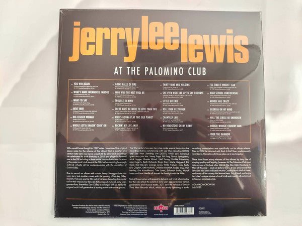 Jerry Lee Lewis - At The Palomino Club (RED 2xVINYL RSD) |-