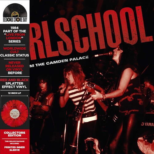 Girlschool - Live From the Camden Palace (2x RED VINYL) | Mint (M) Mint (M)-