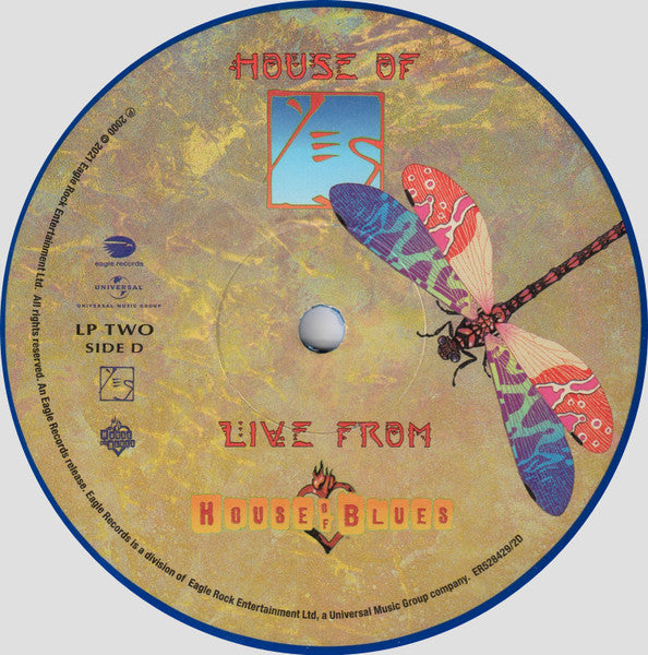 Yes - House Of Yes: Live From The House Of Blues (3xCOLOR VINYL) | Mint (M) Mint (M)-