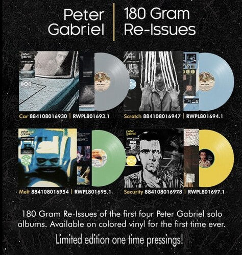 Peter Gabriel - Peter Gabriel 1: Car (SILVER VINYL) | Mint (M) Mint (M)-
