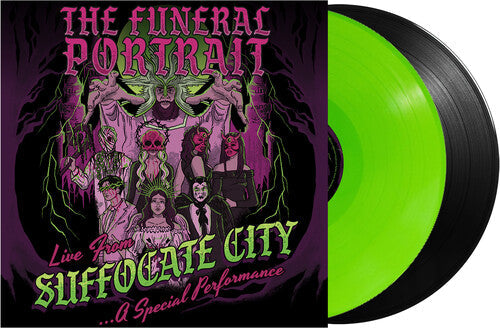 The Funeral Portrait - (PRE-ORDER 1/16/26) Live From Suffocate City - Lime/ Black VINYL [Explicit Content] |-
