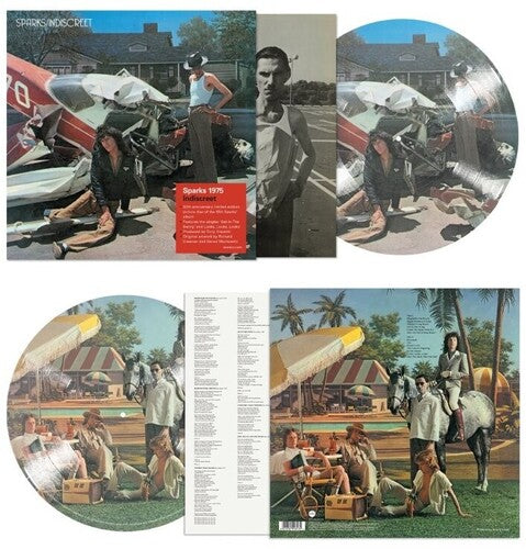 Sparks - Indiscreet: 50th Anniversary [Import](PICTURE DISC VINYL) | Mint (M) Mint (M)-