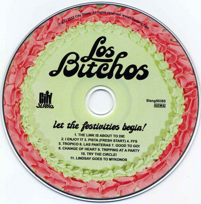 Los Bitchos - Let The Festivities Begin! (DIGI CD CITY SLANG 2022) | Mint (M) Mint (M)-