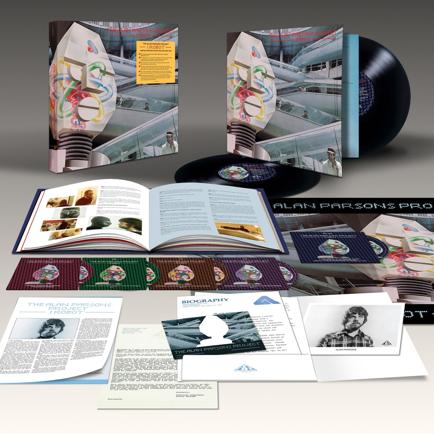 The Alan Parsons Project - (PRE-ORDER 10/17/25) I Robot (Super Deluxe Edition 2xVinyl, 4xCD, Blu-Ray Box Set) | Mint (M) Mint (M)-