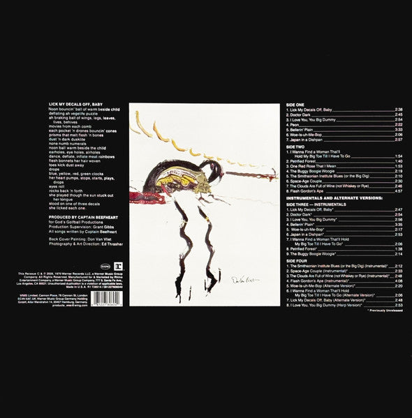 Captain Beefheart & The Magic Band - Lick My Decals Off Baby (RSD 2026 2x VINYL) | Mint (M) Mint (M)-