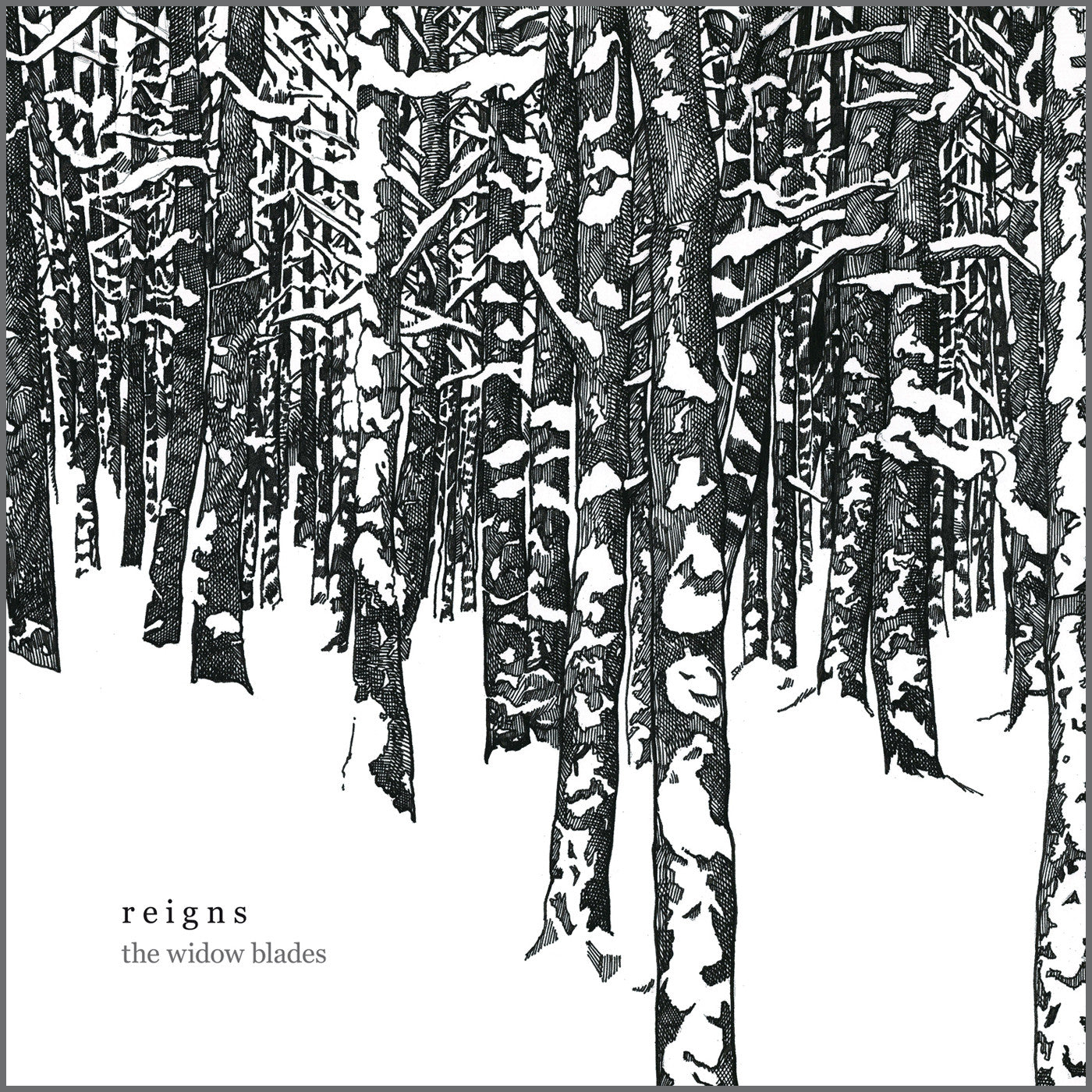 Reigns - The Widow Blades (CD) |-