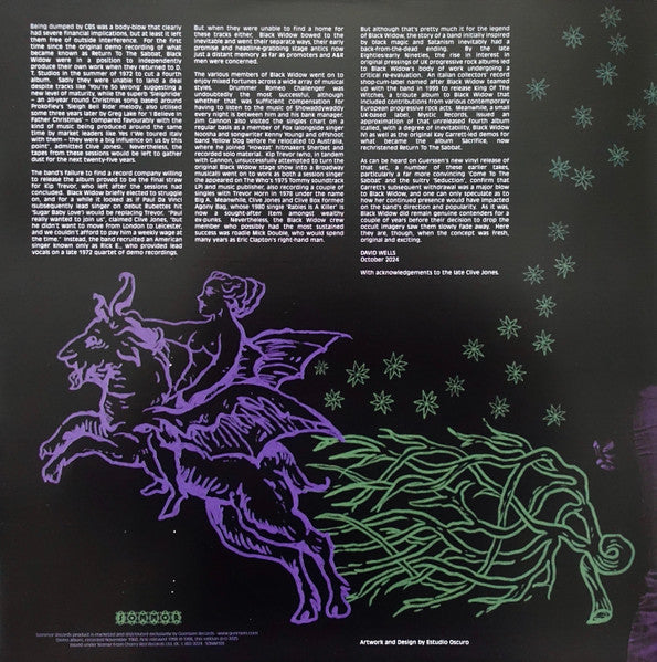 Black Widow (5) - Return To The Sabbat (VINYL) | Mint (M) Mint (M)-