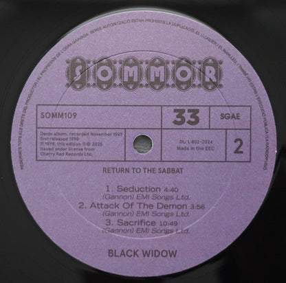 Black Widow (5) - Return To The Sabbat (VINYL) | Mint (M) Mint (M)-
