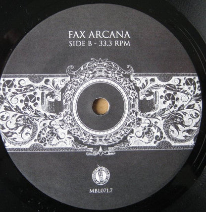 Fax Arcana - Unorthodox Practices For Modern Professionals (VINYL 7") | Mint (M) Near Mint (NM)-