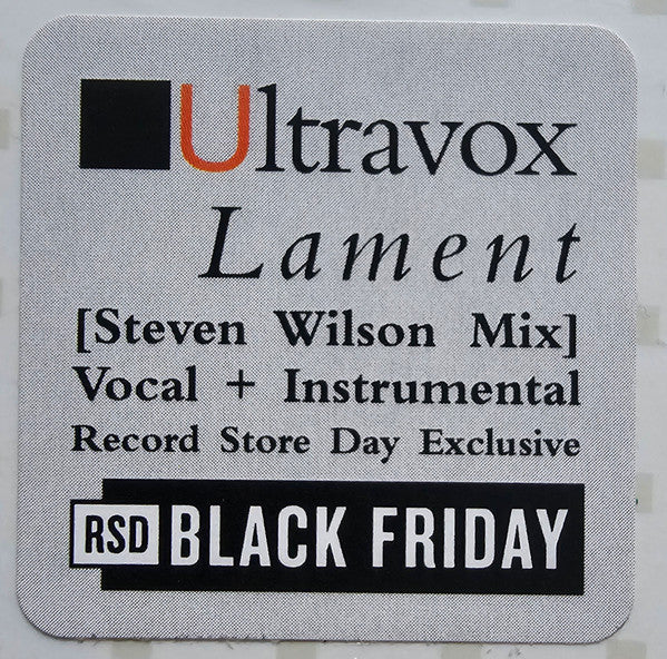 Ultravox - Lament [Steven Wilson Stereo Mix] (2xCD RSD) |-