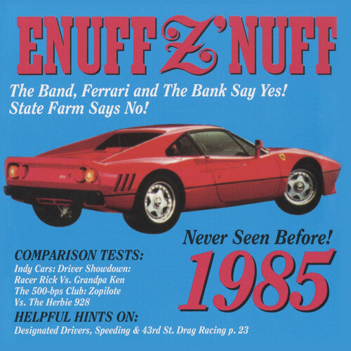 Enuff Z'nuff - 1985 (VINYL) |-