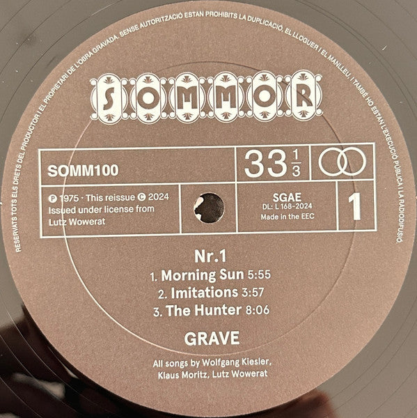 Grave (5) - Nr. 1 | Mint (M) Mint (M)-