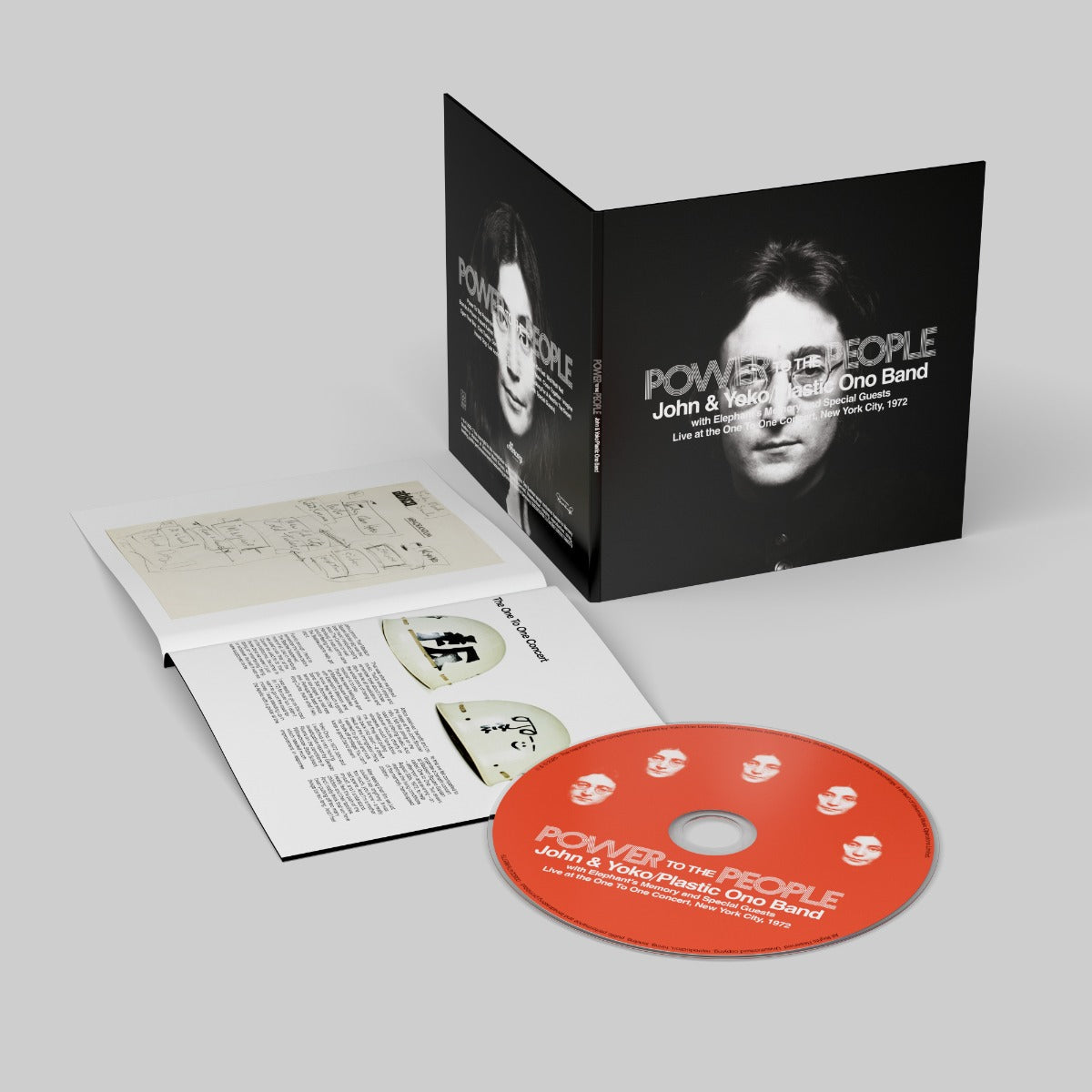 John Lennon/Yoko Ono/Plastic Ono Band - Power To The People: Live at the One To One Concert (2xCD) | Mint (M) Mint (M)-