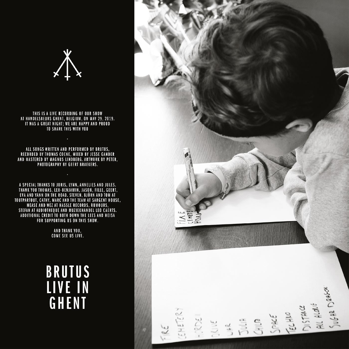 Brutus - Live in Ghent (Vinyl) |-