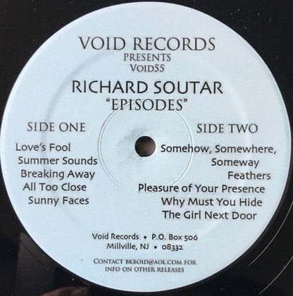 Richard Soutar - Episodes | Mint (M) Mint (M)-