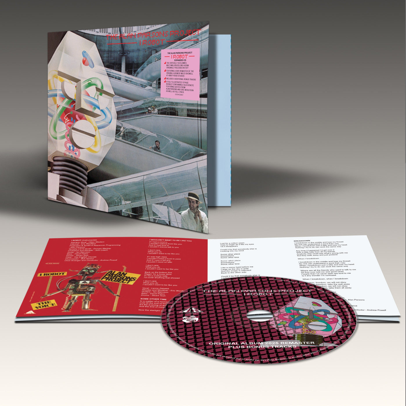 The Alan Parsons Project - (PRESALE 10/17/25) I Robot (ABBEY ROAD DLX CD) | Mint (M)-