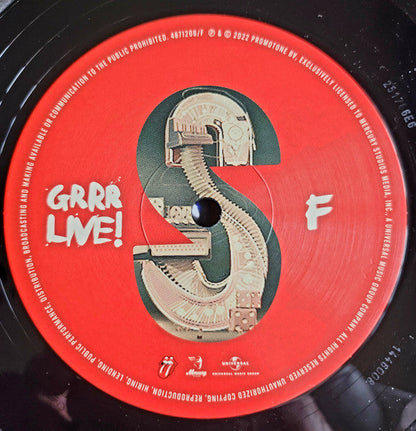 The Rolling Stones - Grrr Live! (3xVINYL) | Mint (M) Mint (M)-
