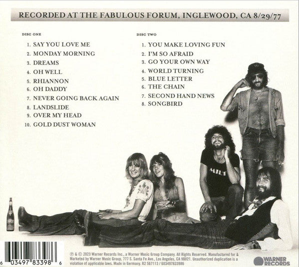 Fleetwood Mac - Rumours Live (CD) | Mint (M) Mint (M)-