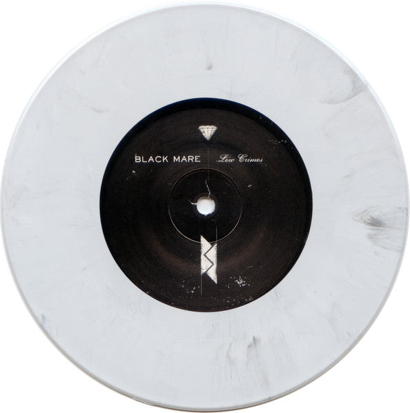Black Mare - Low Crimes / Silver Leaf *GREY SWIRL*(VINYLY 7") | Mint (M) Mint (M)-