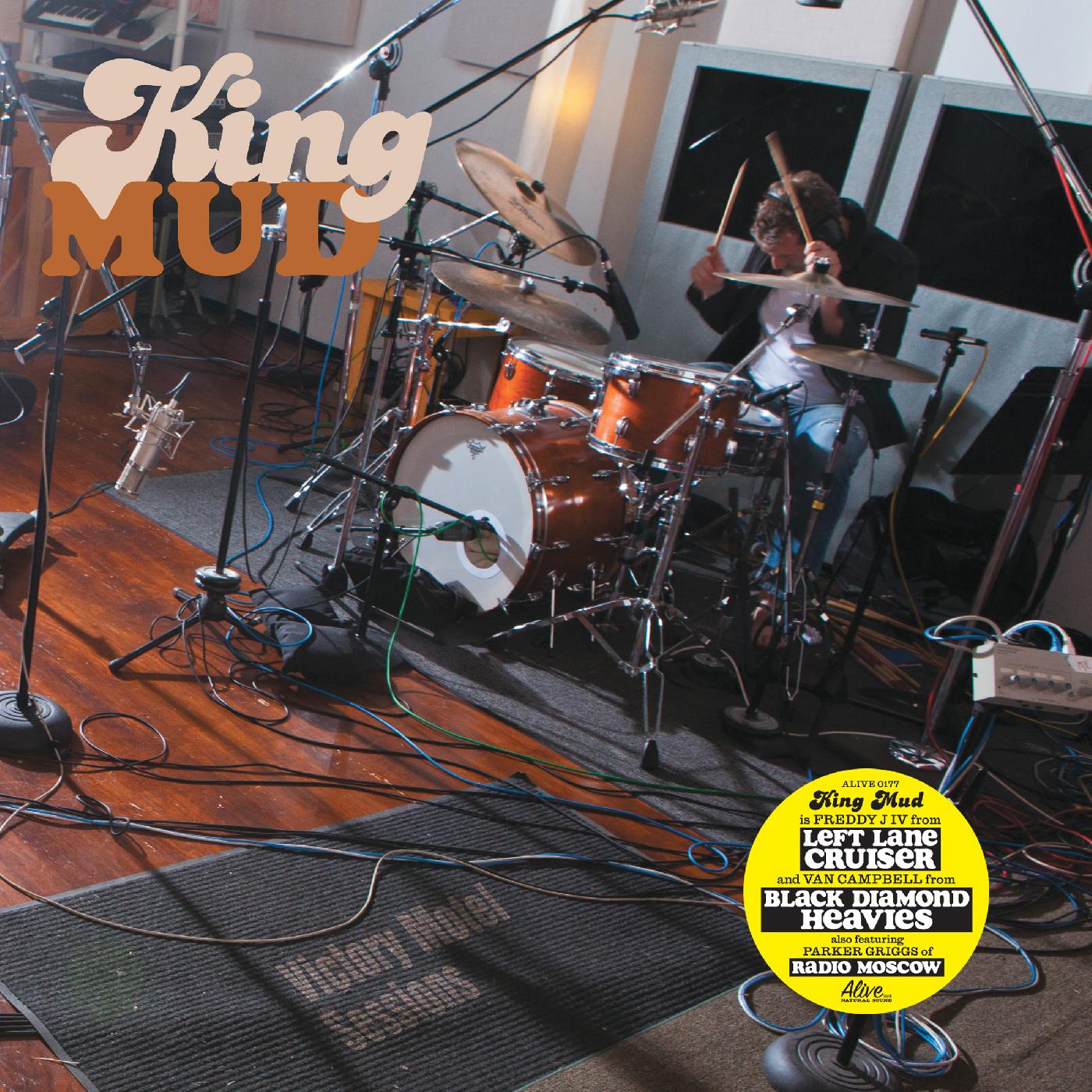 King Mud (Left Lane Cruiser, Radio Moscow) - Victory Motel Sessions (VINYL) |-
