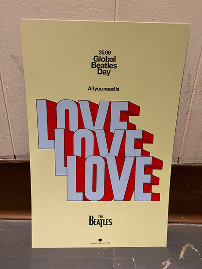 Beatles, The - LOVE LOVE LOVE (BEATLES DAY POSTER 2026) | NEW-