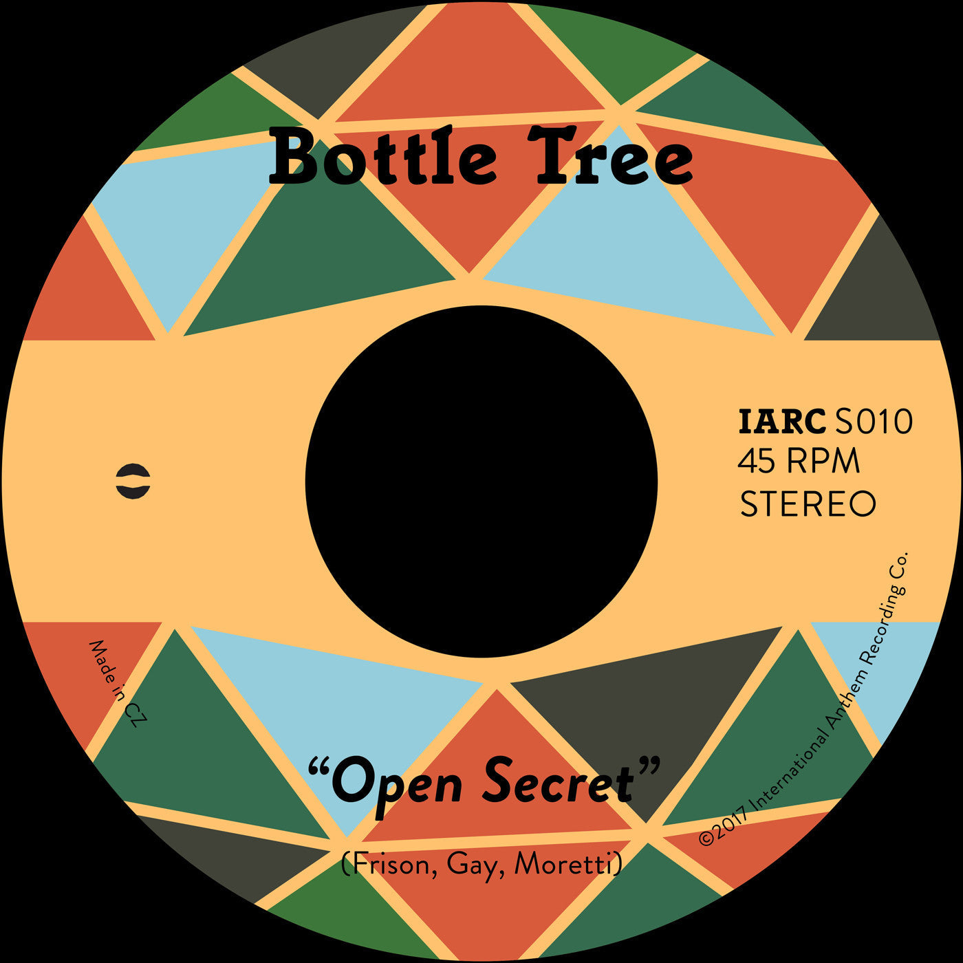 Bottle Tree - Open Secret b/w Open Secret (drums) (Vinyl) |-