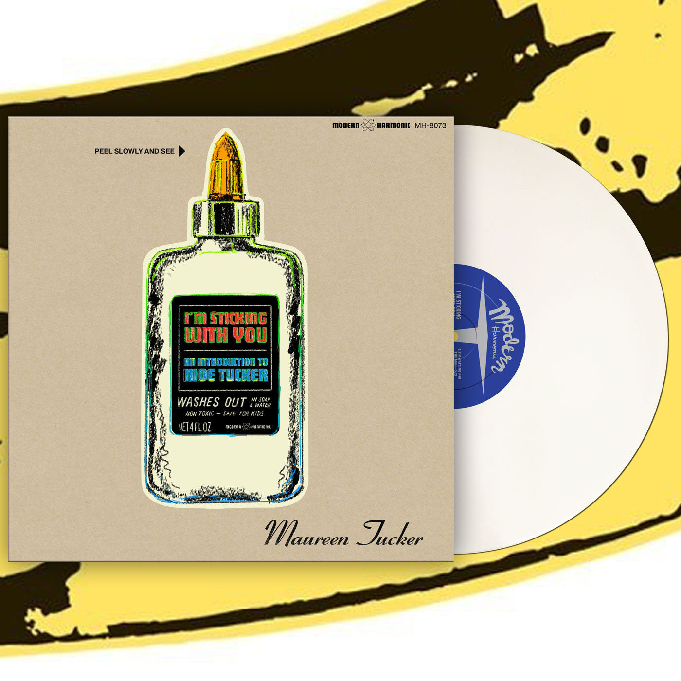 Tucker, Moe - I'm Sticking With You: An Introduction To Moe Tucker (WHITE VINYL) |-